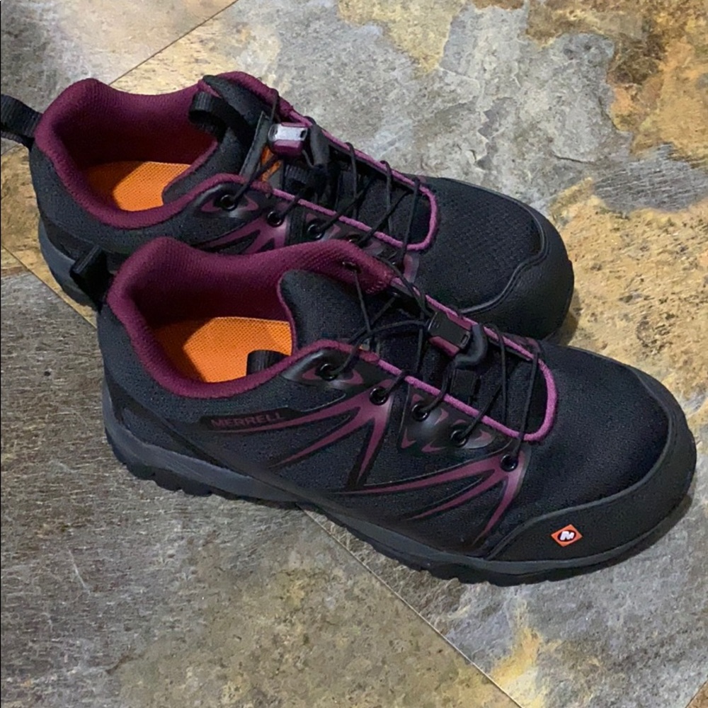 Merrell Steel Toe Work Shoes
